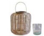 LANTERN RATTEN BAMBOO MEDIUM
