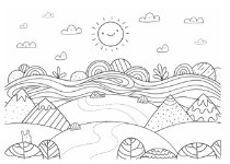 PLACEMAT DISPOSABLE KIDS CARTOON