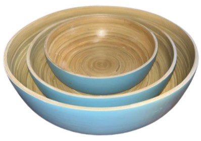 BOWL BAMBOO SHEKAINA BLUE L DIA30H10