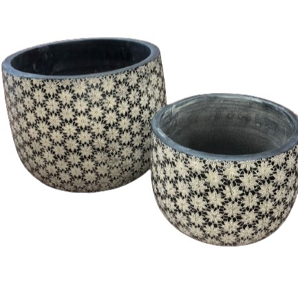 PLANTER ROUND TERRACOTTA M 24X24X18
