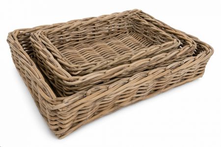 BASKET NUMBAI GREY LARGE 61X41X13