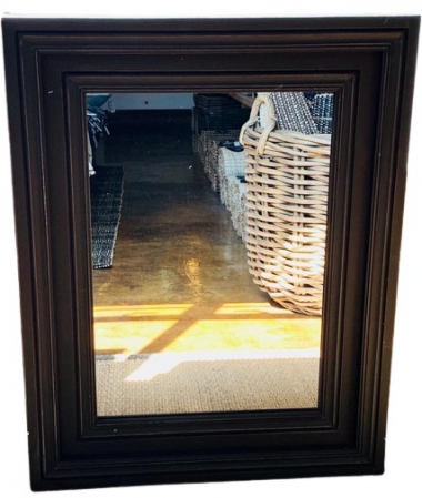 MIRROR D.PROFILE BLACK 900X1800