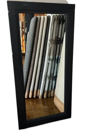 MIRROR S.PROFILE BLACK 900X700
