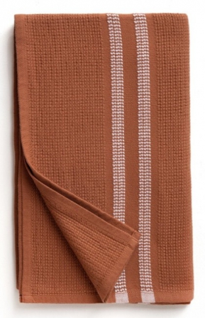 TOWEL BATH BLOCKRIB RUSSET 98X160CM