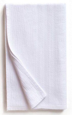 TOWEL BATH BLOCKRIB WHITE 98X160CM