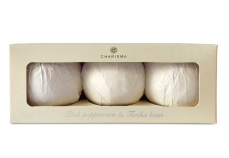 BATH BOMB C CLASSIC PINK PEPPERCORN & TONKA BEAN