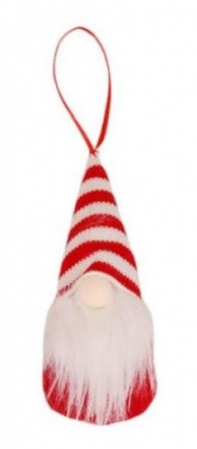 GNOME STRIPY HAT RED