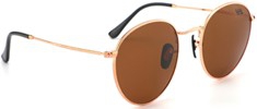 SUNGLASSES ENID ROSE GOLD FRAME LENS