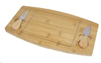 CHEESE BOARD WITH UTENSILS