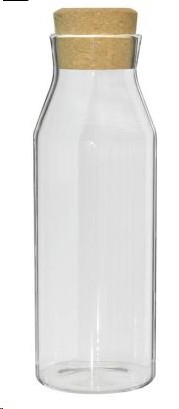 BOTTLE GLASS JEANINE CARAFE 1.1L