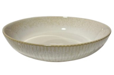 BOWL CERAMIC WHITE 20CM