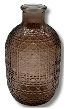 VASE JOLLY BROWN 6.5x5x20