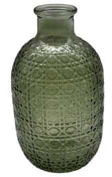 VASE JOLLY GREEN 6.5x5x20
