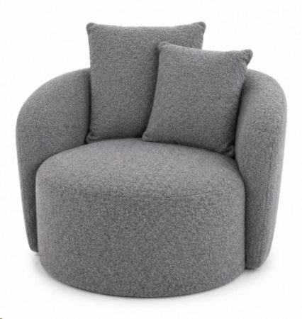 DOLOMITE GREY SWIVEL CHAIR LARGE