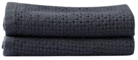 CLOTH FACE COTTON INTERLACE SLATE 30X30CM
