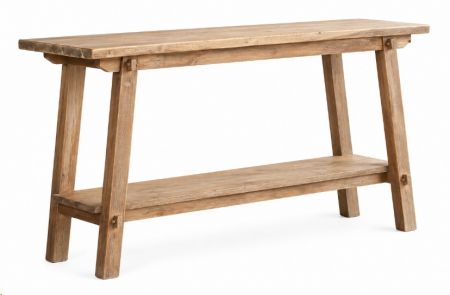 CONSOLE TABLE TEAK 150X45X80