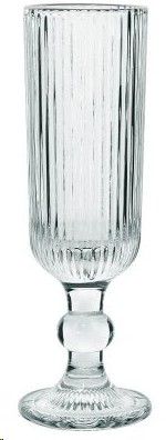 GLASS DIVA FLUTE CLEAR 150ML