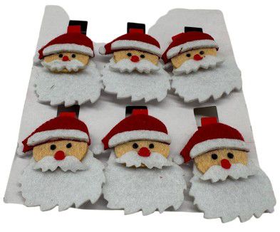 PEGS CHRISTMAS FATHER 6PC