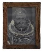 WALL ART ETHNIC OLD MAN 41X2X51