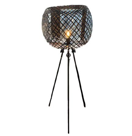 LIGHT FLOOR MESH BLACK 55cm DIA x 152cm H