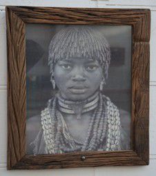 WALL ART ETHNIC WOMAN 41X2X51