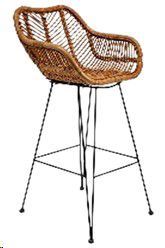 CHAIR BAR TENDER THRONE 53X62X102