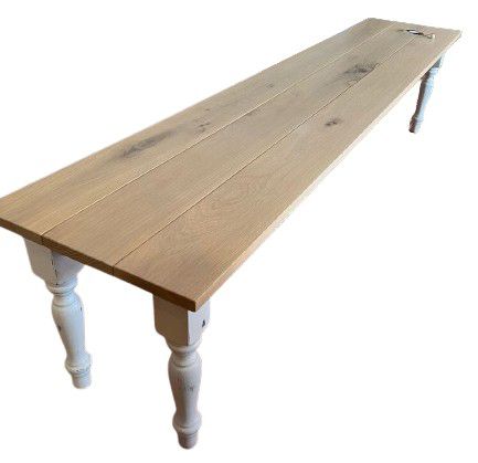 BENCH VINTAGE OAK TOP 2100X420MM