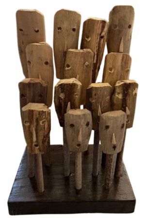 DECOR MASK ON STAND 14 PC