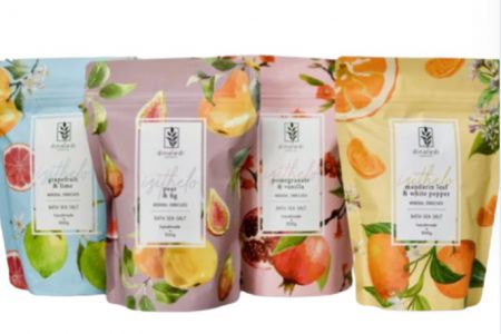 BATH SALTS IZITHELO MANDARIN LEAF & WHITE PEPPER