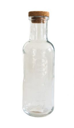 BOTTLE WATER CORK LID NATURALS 1.40L