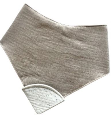 BIB TEETHER GREY