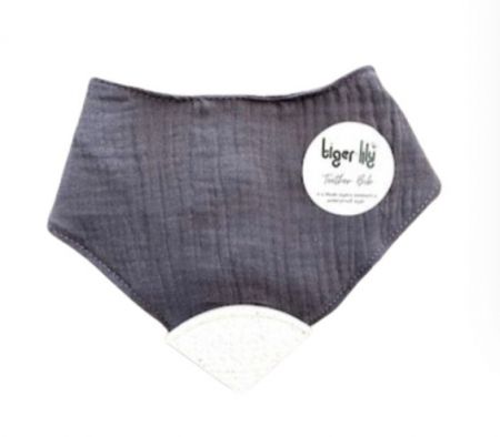 BIB TEETHER DARK BLUE