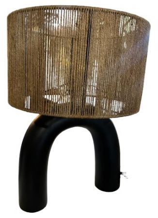 LAMP TABLE FREJA BLACK