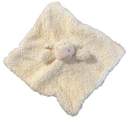 TOY BABY COMFORTER LAMB DOUDOU CREAM 37CM