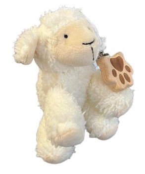BABY DUMMY CLIP LAMB