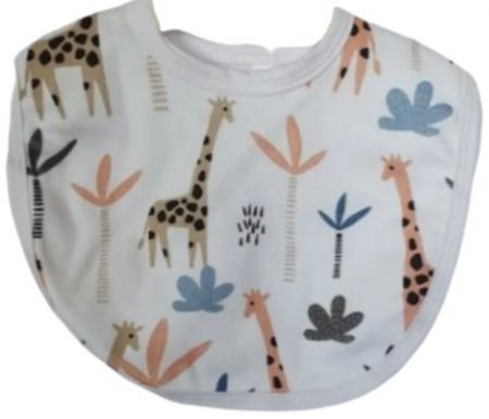 BABY BIB CLASSIC GIRAFFE