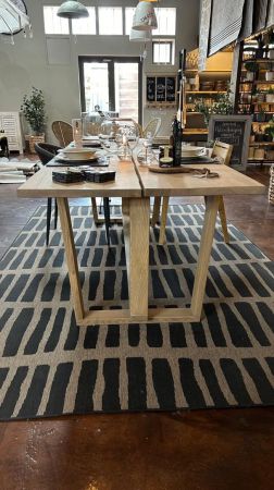 TABLE FR LEG ASH 2400mm x 950mm