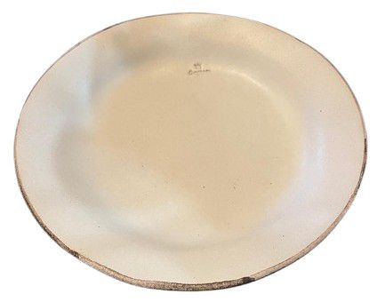 BOWL LARGE CERAMIC REVERSE LACE WHITE 30CM