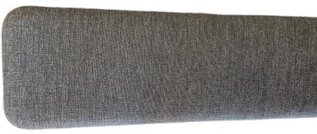 HEADBOARD KING ABBEY SLATE