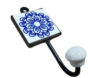 HANGER TILE L/BLUE WHITE 5x5