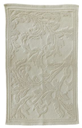 MAT BATH FLEUR BUFF 60X100