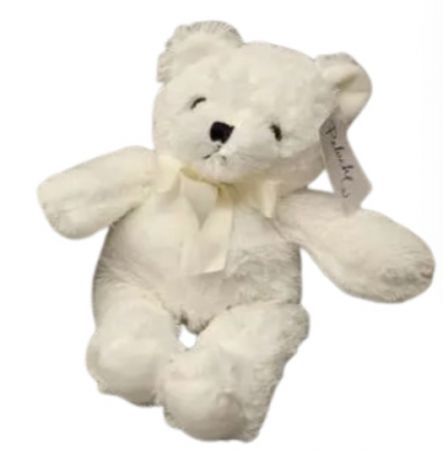 TOY BEAR WHITE 30CM