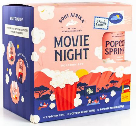 GIFT SET FO SOUT AFRIKA MOVIE NIGHT