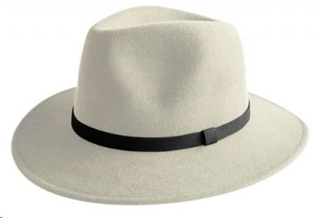 HAT DANNY FEDORA SMOKE L/XL