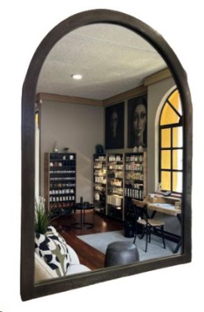 MIRROR ARCH ALU METAL 60X80X5