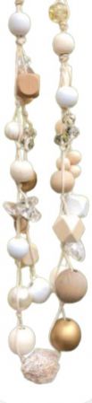 NECKLACE M BETTY BOO SHORT DOUBLE STONE
