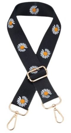 STRAP BAG DAISY BLACK