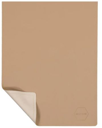 BABY CHANGING MAT VEGAN LEATHER MOCHA COFFEE