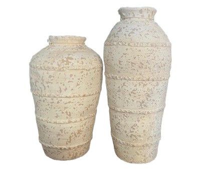 VASE OASIS TERRACOTTA M 23X23X36