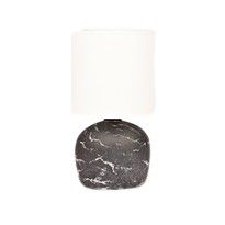 LAMP TABLE AMARA ANTIQUE AURA BLACK 16X16X31